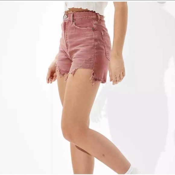 American Eagle Highest Rise Mom Short - Picture 3 of 4